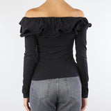 Maglia con rouches No Secrets