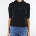 Polo Nero in Raccoon V56800 99 VANISE' 