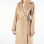 Cappotto Beige a vestaglia in lana DRAVENNA 6 MAX MARA STUDIO 