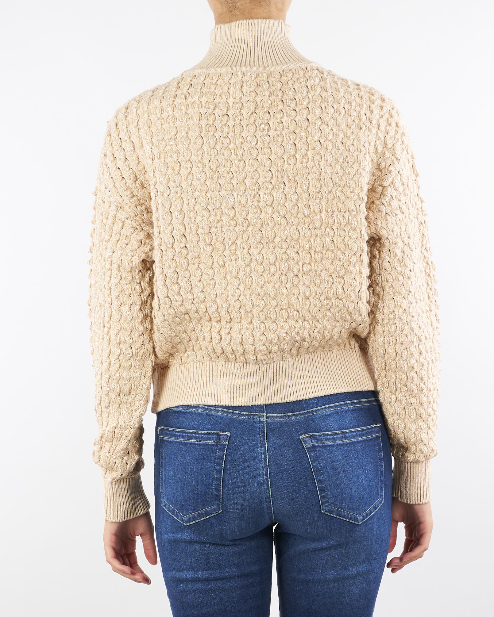 Maglia Honey in bouclé con paillettes MK20Q56E2 EA2 ELISABETTA FRANCHI 