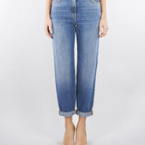 Jeans a ovetto con lucchetto gioiello PJ27D61E2 139 ELISABETTA FRANCHI 