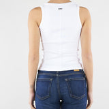 Top Bianco con strass NS334 01 NO SECRETS 