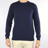 Maglia Blu in cotone extrafine