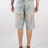 Bermuda stampati in Denim HTEM822002 315 ACUPUNCTURE 