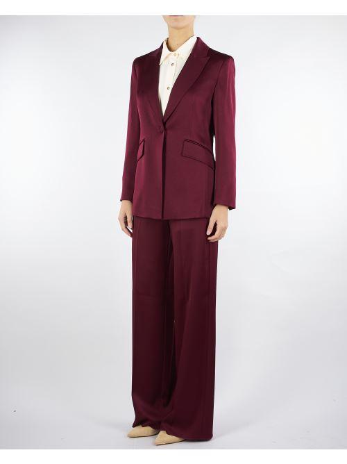 Pantalone in satin Bordeaux WOLF 1 MARELLA 
