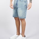 Bermuda in denim Loose fit