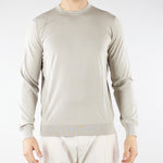 Maglia Grigio in puro cotone Ultrafine DK17035 98 DIKTAT 