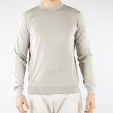 Maglia Grigio in puro cotone Ultrafine DK17035 98 DIKTAT 