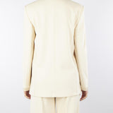 Blazer Burro con chiusura catena in metallo