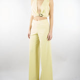 Pantalone Lime in tela fluida PA03001TTEL0015 V0774 SIMONA CORSELLINI 