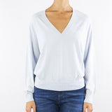 Maglia Starlight in pura lana, seta e cashmere con scollo a V MK34S57E2 EA7 ELISABETTA FRANCHI 