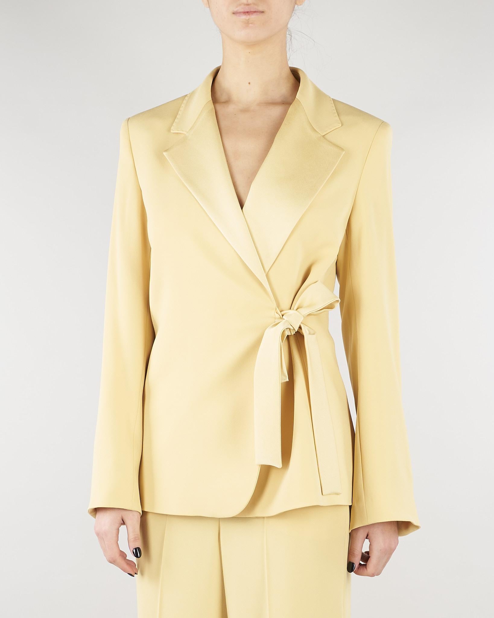 Blazer Giallo in envers satin MLLGELADA 3 MARELLA 