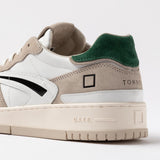 Sneakers Torneo Pure Calf White-Green M441TPCAWG WG DATE 