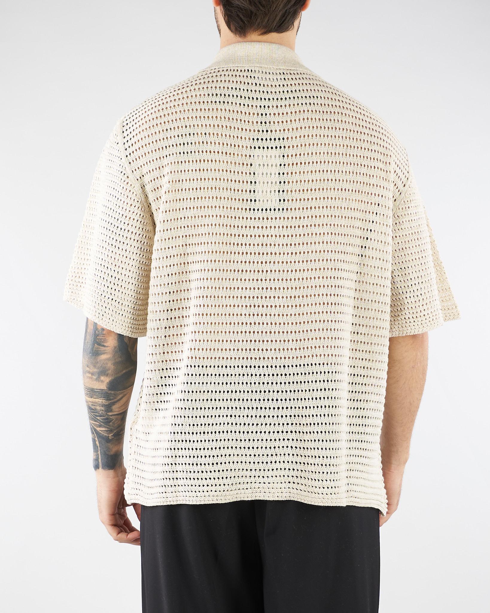 Maglia in crochet Naturale Oversize MA3609 15 I'M BRIAN 