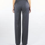 Pantalone Antracite in flanella stretch LAMBRO 3 MAX MARA STUDIO 