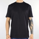 T-shirt Nero in cotone mercerizzato
