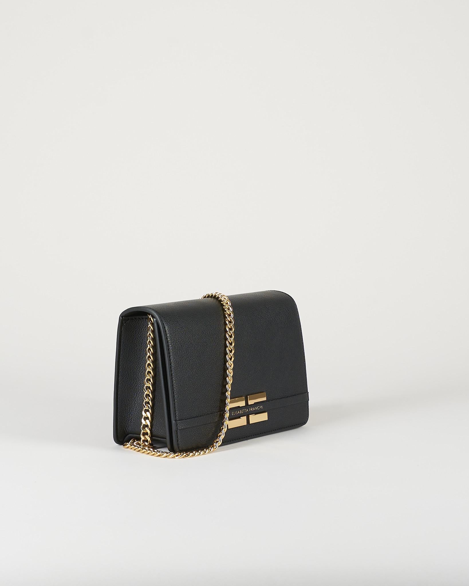 Borsa Nero a tracolla BS39A61E2 110 ELISABETTA FRANCHI 