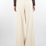 Pantaloni Burro ampi in flanella RF5090T5771 10110 BLUGIRL 