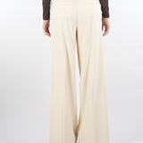 Pantaloni Burro ampi in flanella RF5090T5771 10110 BLUGIRL 