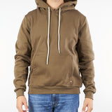 Felpa Tabacco con logo sul cappuccio XMF3981 85 YES LONDON 