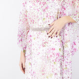 Abito lungo a fantasia