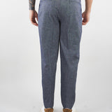 Pantalone Robin Blu in misto cotone e lino GC1PSS266901 E012 GOLDEN CRAFT 