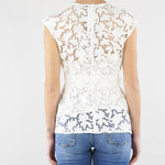 Blusa Bianco in cotone sangallo PBPPALIO 1 PENNY BLACK 