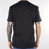 T-shirt Nero in cotone mercerizzato