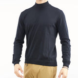 Maglia lupetto in pura lana merinos extrafine Low Brand