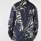 Camicia in viscosa con stampa all over Relaxed fit EM005762AF13285 F1047 EMPORIO ARMANI 