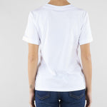 T-shirt Damas Bianco in cotone con logo DAMAS 1 NENETTE 