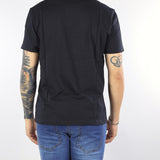 T-shirt Nero con ricamo logo iconico pony