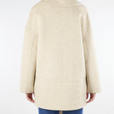 Cappotto Naturale con collo sciarpa TF0025 107 VICOLO 