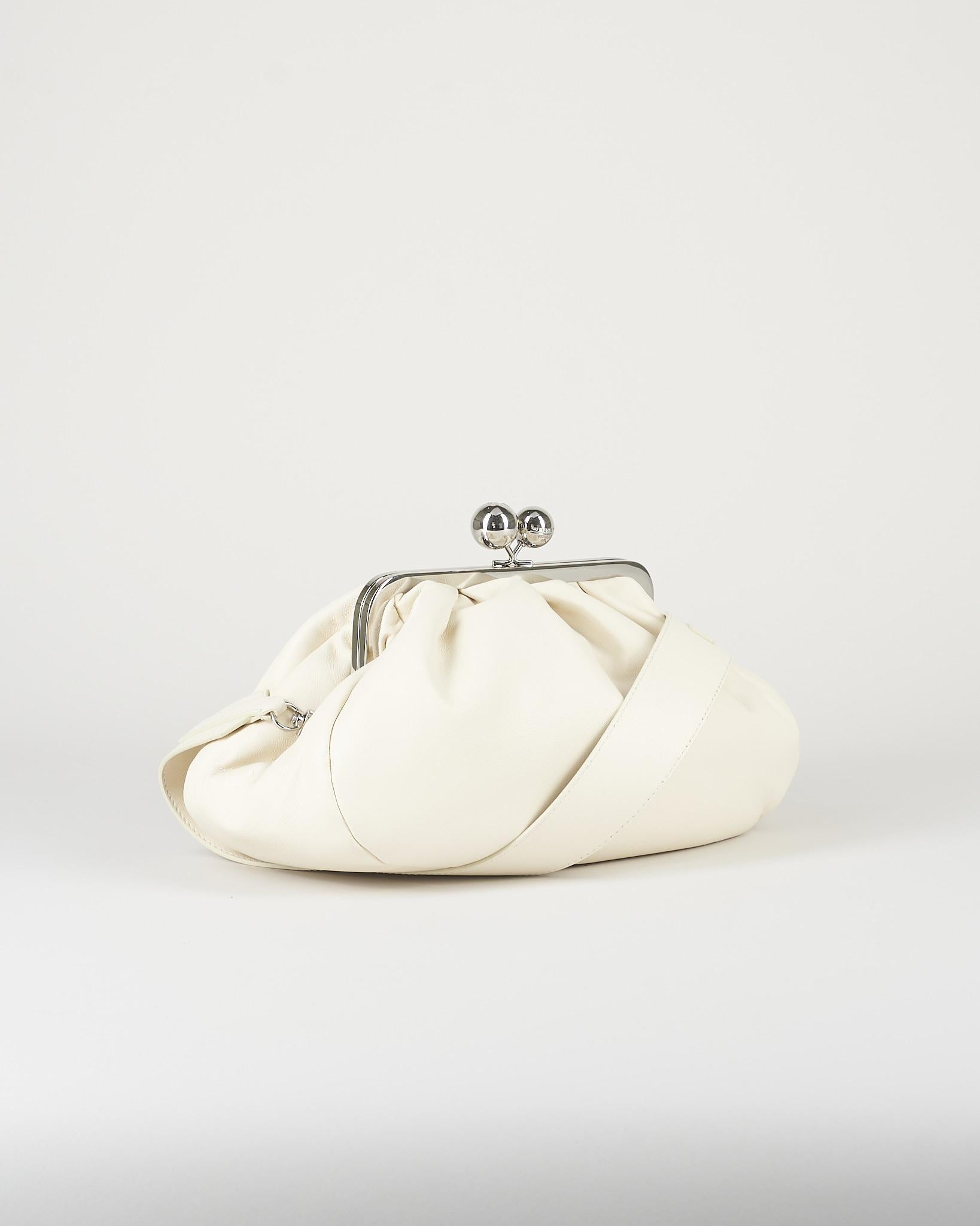 Borsa Pasticcino Bag Panna medium in montone WKACUBICO 82 MAX MARA WEEKEND 