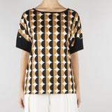 Blusa Nero-Crema a fantasia D5044271 01 CLIPS 