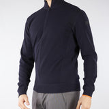 Maglia Blu Fleece Full Zip Knit 26112 60 RRD 