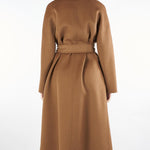 Cappotto Caramello in lana, cachemire e seta CLES 58 MAX MARA STUDIO 