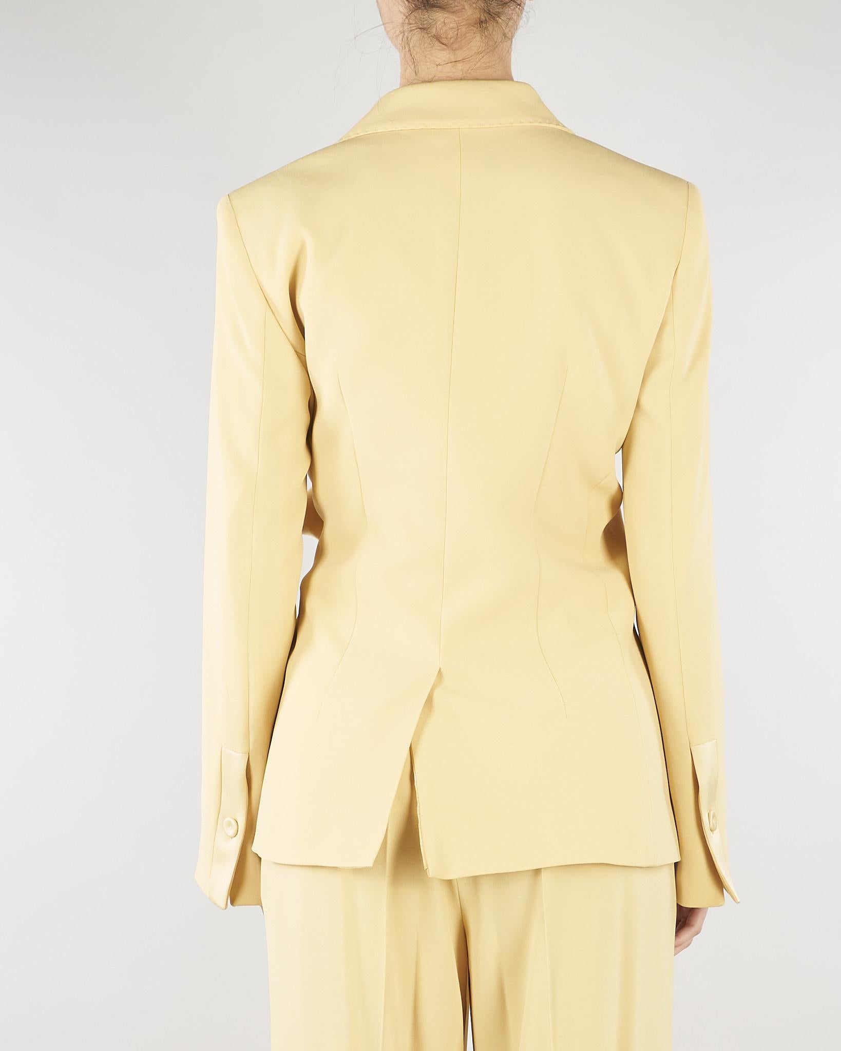 Blazer Giallo in envers satin MLLGELADA 3 MARELLA 
