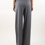 Pantalone wide leg con doppia pences Simona Corsellini