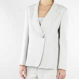 Giacca Calce monopetto in cady crêpe viscosa GI0922460206 902 SEVENTY 