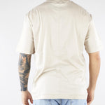 T-shirt Beige in jersey lucido F0134054 1420 PAOLO PECORA 