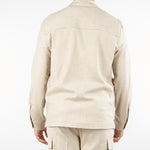 Overshirt Beige in flanella di lana 3932G2441X253600 23 MANUEL RITZ 