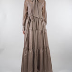 Abito lungo Fango con strass all over AT121 27 ATELIER LEGORA 