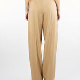 Pantalone Cammello in saglia di lana ENTRATA 12 MAX MARA STUDIO 