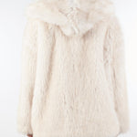 Pelliccia Naturale con cappuccio TF2090 12879 TWIN SET 