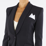 Tailleur Nero in crêpe TP00156E2 110 ELISABETTA FRANCHI 