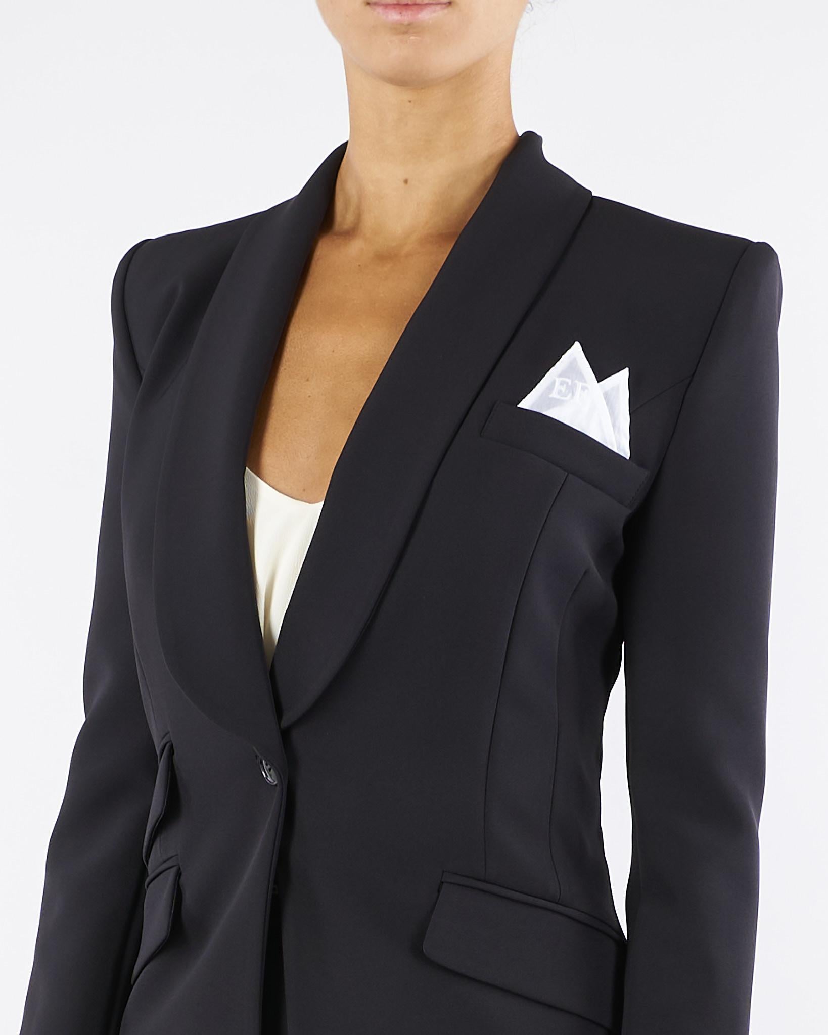 Tailleur Nero in crêpe TP00156E2 110 ELISABETTA FRANCHI 