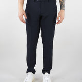 Pantalone Blu con elastico in vita U7000G5417 50 UNGARO 