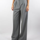 Pantalone Grigio con pences PA01301TJER0060 V0071 SIMONA CORSELLINI 