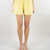Shorts Giallo con strass all over NS228 38 NO SECRETS 